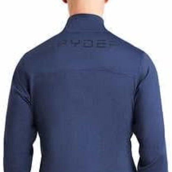 Spyder Active SPM808U ProW=B Heather Blue 1/4 Zip Performance Pullover Size XXL - Picture 2 of 9